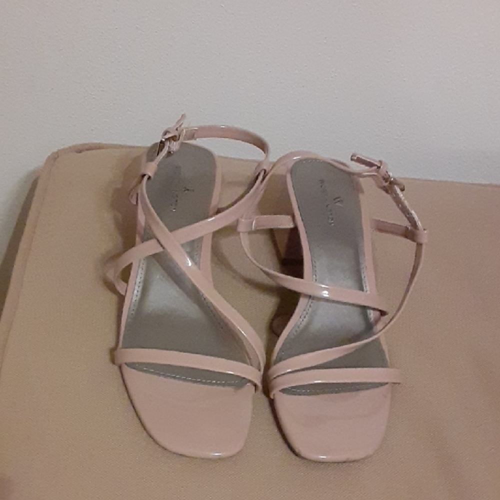 Worthington Blush Strappy Sandals